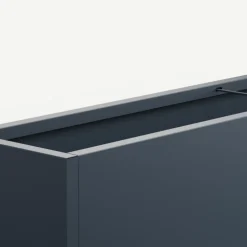 Fioriera Herstera PLANTER 30 in Metallo colore Antracite 150x30x50 cm