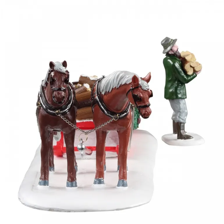 Firewood Delivery Set Of 2 Cod. 13559