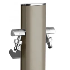 Fontana da Giardino Aquapoint Totem da Interrare Grigio Tortora