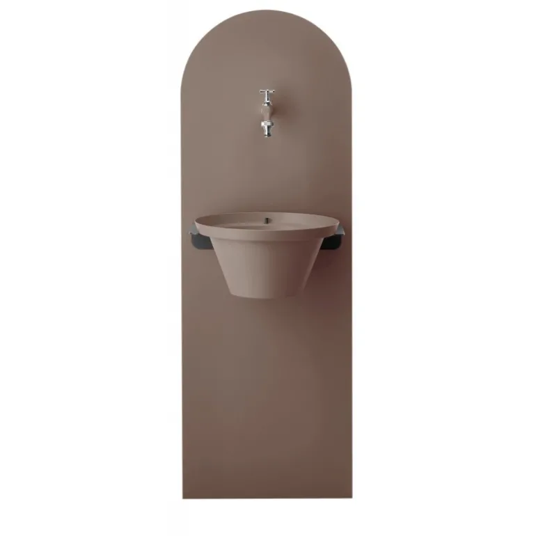 Fontana da Giardino Aquapoint a Parete Wall Fountain Grigio Tortora