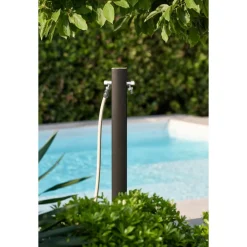 Fontana da Giardino Aquapoint Totem da Interrare Nero Metal