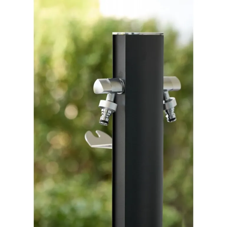 Fontana da Giardino Aquapoint Totem da Interrare Nero Metal
