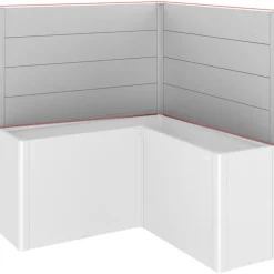 Frangivista per Fioriera BELVEDERE L in Metallo Biohort