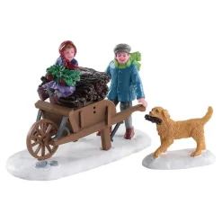 Gathering Kindling Set of 2 Cod. 82596