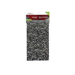 Ghiaia (In Fogli) Bianco-Nero 30 x 14 cm