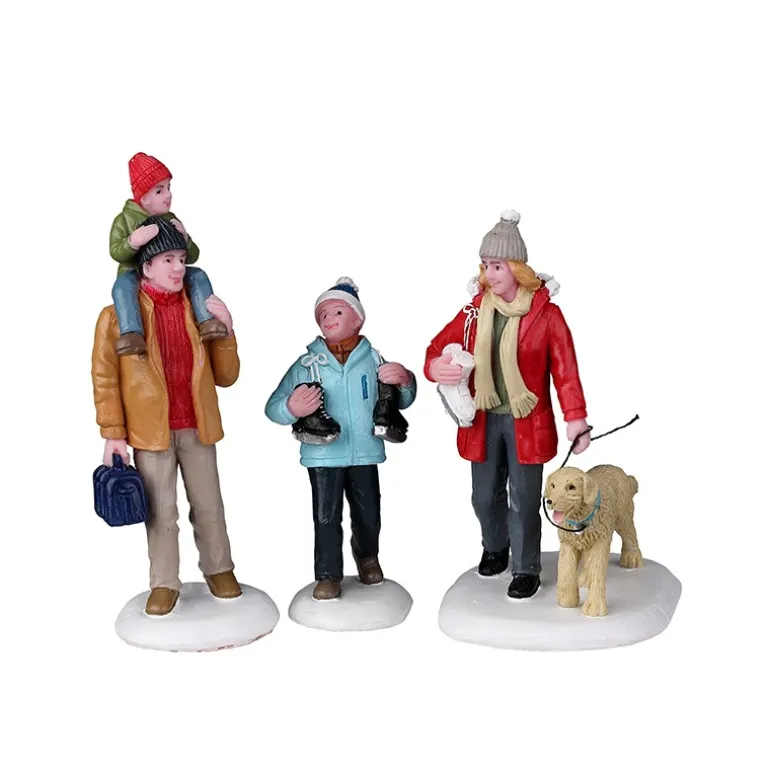 Going Skating Set Of 3 Cod. 22129