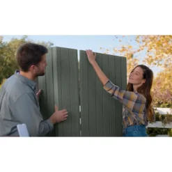 Keter Casetta da Giardino in Resina DARWIN 4x6 Green