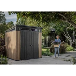 Keter Casetta da Giardino in Resina SIGNATURE PENT 7X7 DOGHE