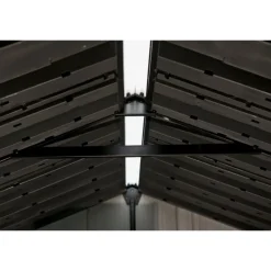 Keter Casetta da Giardino in Resina NEWTON PLUS 1775 - Doppia Scelta di Montaggio