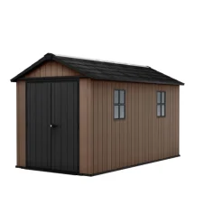 Keter Casetta da Giardino in Resina NEWTON PLUS 1375 - Doppia Scelta di Montaggio