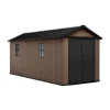 Keter Casetta da Giardino in Resina NEWTON PLUS 7517 - Doppia Scelta di Montaggio