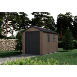 Keter Casetta da Giardino in Resina NEWTON PLUS 7511 - Doppia Scelta di Montaggio