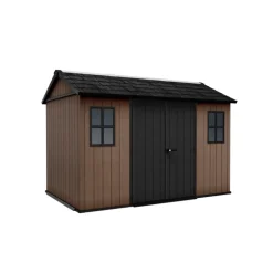 Keter Casetta da Giardino in Resina NEWTON PLUS 7511 - Doppia Scelta di Montaggio