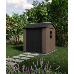 Keter Casetta da Giardino in Resina NEWTON PLUS 775 - Doppia Scelta di Montaggio