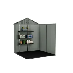 Keter Casetta da Giardino in Resina DARWIN 6x6 Green con Finestre Frontali