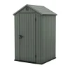 Keter Casetta da Giardino in Resina DARWIN 4x4 Green
