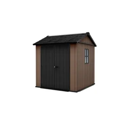 Keter Casetta da Giardino in Resina NEWTON PLUS 757 - Doppia Scelta di Montaggio