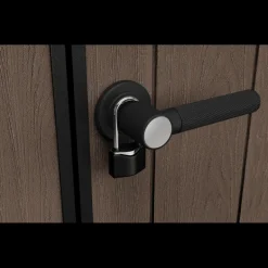 Keter Casetta da Giardino in Resina NEWTON PLUS 757 - Doppia Scelta di Montaggio