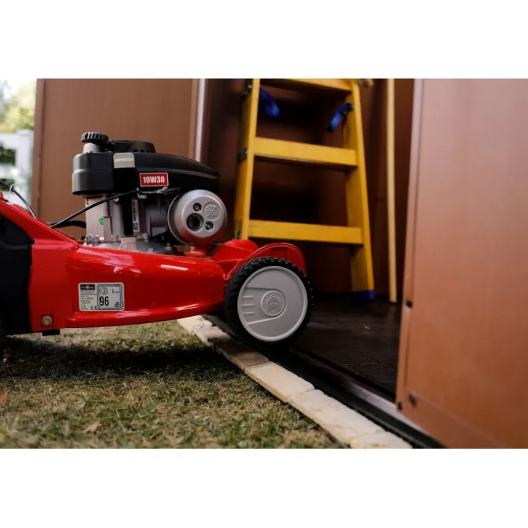 Keter Casetta da Giardino in Resina DARWIN 6x8 Wood con Finestre Frontali