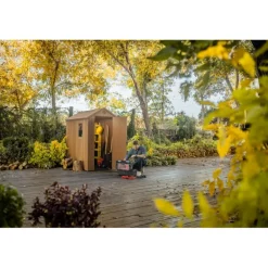 Keter Casetta da Giardino in Resina DARWIN 4x6 Wood