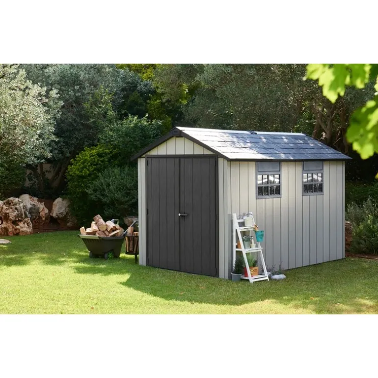 Keter Casetta da Giardino in Resina Verniciabile OAKLAND 7511