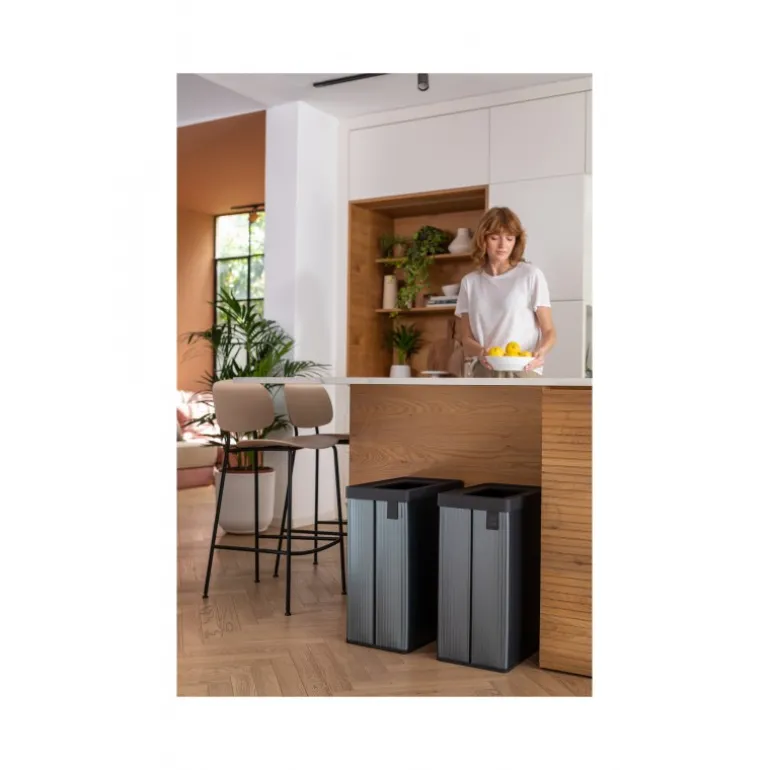 Keter Pattumiera VERTO Recycle Blu Perlato