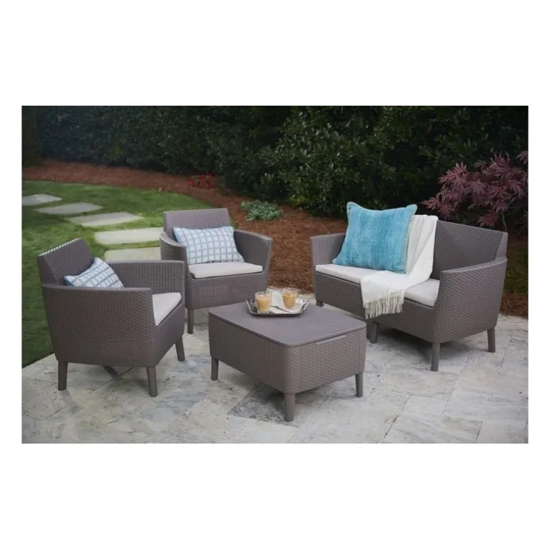 Keter Set Lounge 2 posti SALEMO Cappuccino