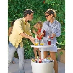 Keter Tavolino in Resina COOL BAR Bianco