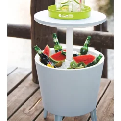 Keter Tavolino in Resina COOL BAR Bianco