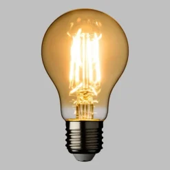 Lampadina E27 Vintage Goccia Ø 60 Bianco Caldo 2W