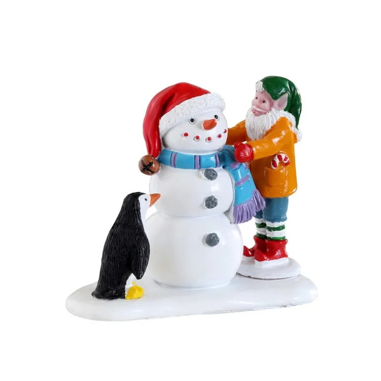 Lemax Elf Village Deluxe Pack con Neve in Omaggio