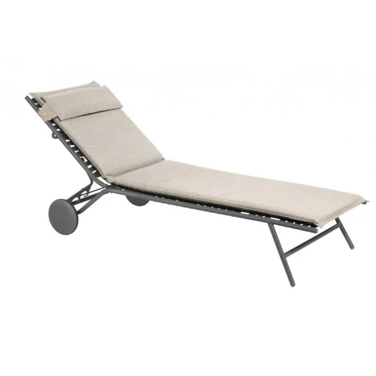 Lettino BAYANNE II LaFuma LFM5177 Latte