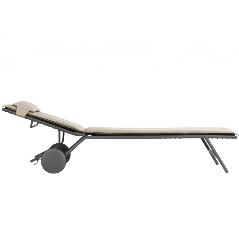 Lettino BAYANNE II LaFuma LFM5177 Latte