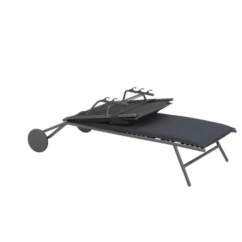 Lettino MIAMI BEC LaFuma LFM5173 Dark Grey