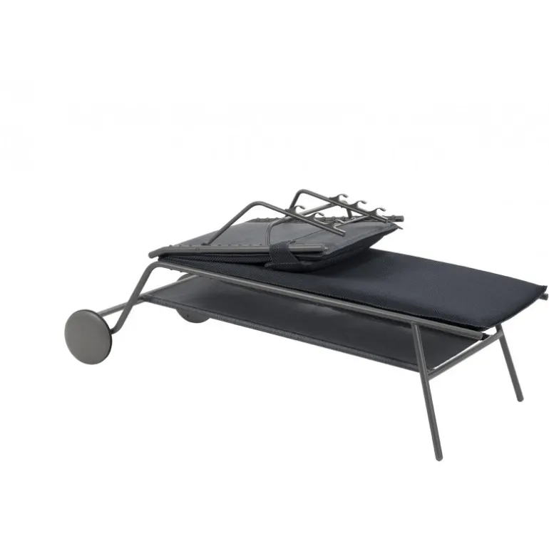 Lettino MIAMI HIGH BEC LaFuma LFM5174 Dark Grey