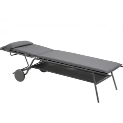 Lettino MIAMI HIGH BEC LaFuma LFM5174 Silver