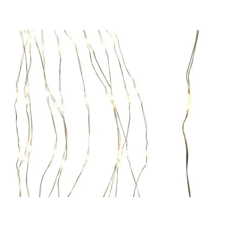 Luci per albero di Natale da 240 cm Argento/ Bianco dim 240 cm-832L