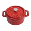 Mini Cocotte 10 cm Rossa in Ceramica