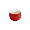 Mini Ramekin 8 cm Rosso Set di 2 in Ceramica