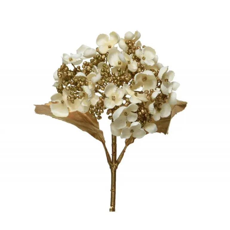 Ortensia con stelo in plastica 65 cm.