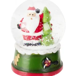 Palla di Neve di Natale 8,5 cm. Pezzo Singolo