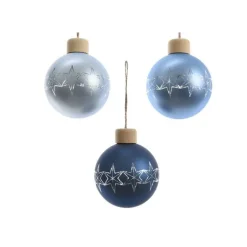 Pallina di Natale in Vetro Dim. 8 cm. Pezzo Singolo