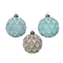Palline in vetro da appendere dim 10 cm Pezzo Singolo