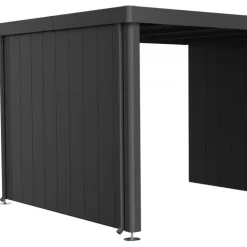 Parete Laterale per Tettoia Laterale per Casetta in Metallo NEO Biohort