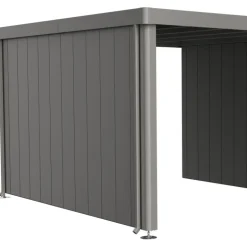 Parete Laterale per Tettoia Laterale per Casetta in Metallo NEO Biohort