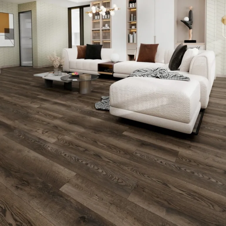 Pavimento In Spc Effetto Legno - Rovere Avana Unionwood