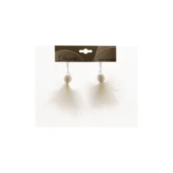 Pendaglio con Piume 15 cm. Pezzo Singolo