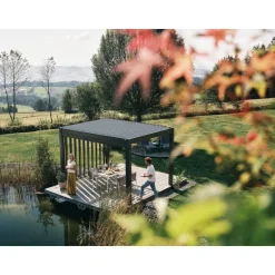 Pergola in Metallo Biohort 3.5x3.5 m