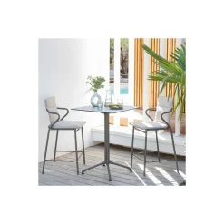 Piede Centrale per Tavolo HORIZON 69 x 69 cm LaFuma LFM9047 Grigio