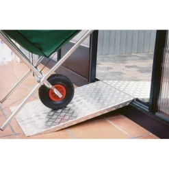 Rampa di accesso in alluminio per Serra Professionale